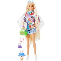 MATTEL HDJ45 Barbie Extra Puppe Flower Power von Barbie