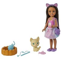 MATTEL HGT08 Barbie Chelsea-Puppe und Haustier Kollektion, sortiert von Barbie