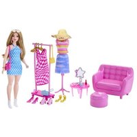 MATTEL HPL78 Barbie Stylistin und Kleiderschrank (Puppe & Accy) von Barbie