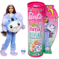 MATTEL HRK26 Barbie Cutie Reveal Costume Cuties Series - Bunny in Koala von Barbie