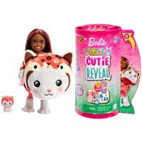 MATTEL HRK28 Barbie Cutie Reveal Chelsea Costume Cuties - Kitty Red Panda - in Überraschungsbox von Barbie