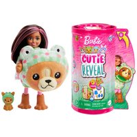 MATTEL HRK29 Barbie Cutie Reveal Chelsea Costume Cuties - Dog in Frog - in Überraschungsbox von Barbie