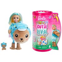 MATTEL HRK30 Barbie Cutie Reveal Chelsea Costume Cuties Series - Teddy Dolphin - in Überraschungsbox von Barbie