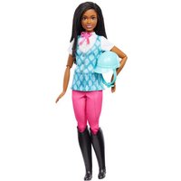 MATTEL HXJ39 Barbie Mysteries: Das geheimnisvolle Pferdeabenteuer“ Barbie Brooklyn“ Puppe mit Reitkleidung und Zubehör von Barbie