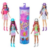 MATTEL JCP01 Barbie Color Reveal Disco Star-Reihe Modepuppe und Accessoires mit 6 Überraschungen von Barbie