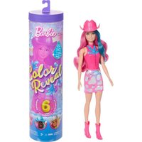 MATTEL JCP01 Barbie Color Reveal Disco Star-Reihe Modepuppe und Accessoires mit 6 Überraschungen von Barbie