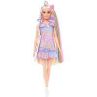 MATTEL JCT72 Barbie Fun & Fancy Puppe mit Accessoires, Modepuppe mit extra langem blondem Haar und 2 Looks von Barbie