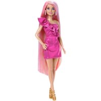 MATTEL JDC85 Barbie Haarspiel Puppe mit Katzen-Outfit von Barbie