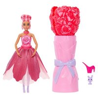 MATTEL JMF59 Barbie Flower Surprise Puppe - rote Rose MATTEL JMF59 Barbie Flower Surprise Puppe - rote Rose von Barbie