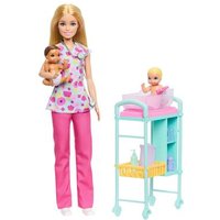 MATTEL JMK12 Barbie Nurturing Spielset - Kinderärztin MATTEL JMK12 Barbie Nurturing Spielset - Kinderärztin von Barbie