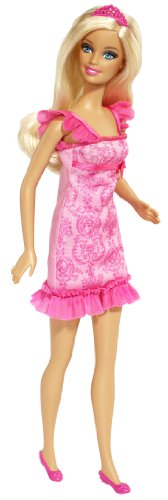 Mattel BCP34 - weiche Kuschel-Barbie Puppe Bedtime Princess Prinzessin auf Good Night Gute Nacht von Barbie