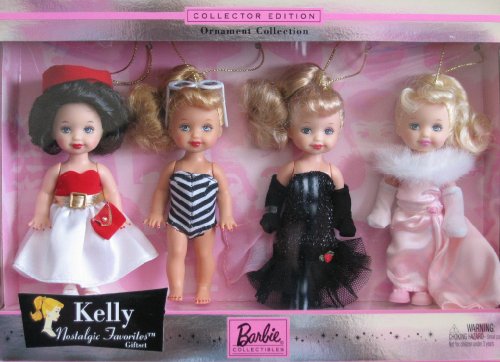 Mattel Barbie Collector # B5729 4 kleine Kelly ´s 10 cm groß von Barbie