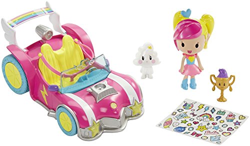 Mattel Barbie DTW18 - "Die Videospiel-Heldin" Pixel-Mobil Set mit Puppe von Barbie