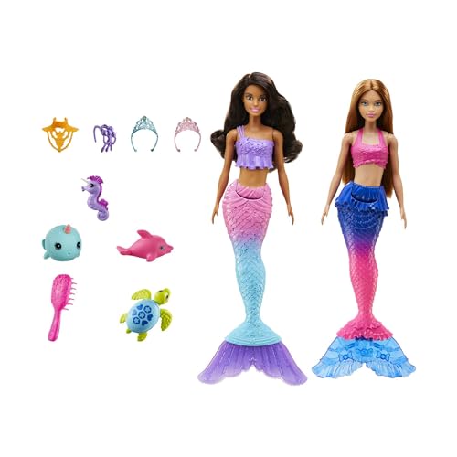 Mattel Barbie Dreamtopia Ocean Adventure Puppen und Zubehör von Barbie