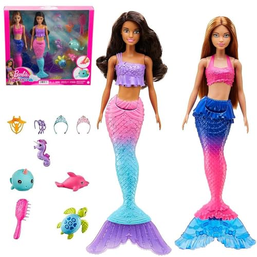 Mattel Barbie Dreamtopia Ocean Adventure Puppen und Zubehör von Barbie