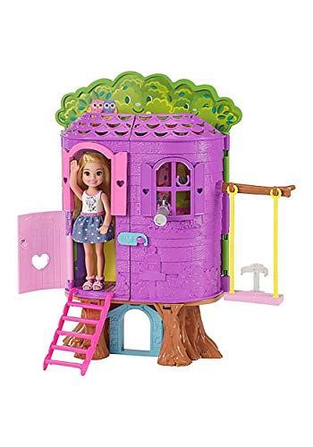 Mattel Barbie FPF83 Chelsea Baumhaus Spielset und Puppe von Barbie