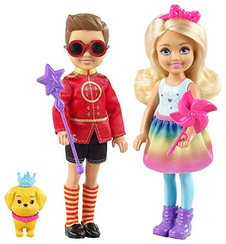 Mattel Barbie FRB14 Dreamtopia Chelsea und Prinz Otto Puppenset von Barbie