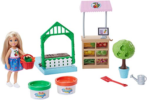 Mattel Barbie FRH75 "Cooking und Baking" Veggie Garden Chelsea Puppe und Spielset von Barbie