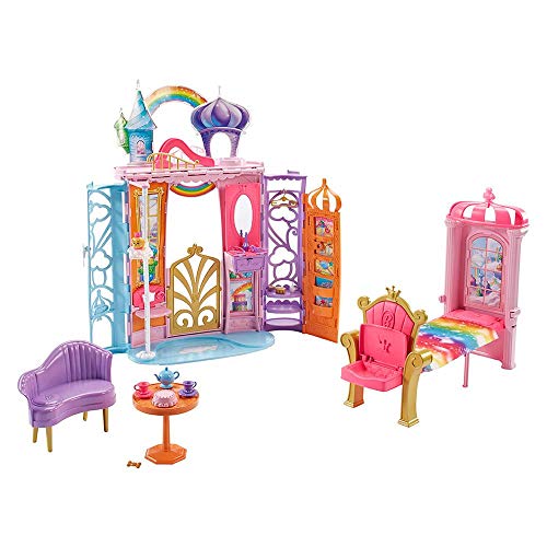 Mattel Barbie FTV98 Dreamtopia Regenbogen-Königreich Schloss von Barbie