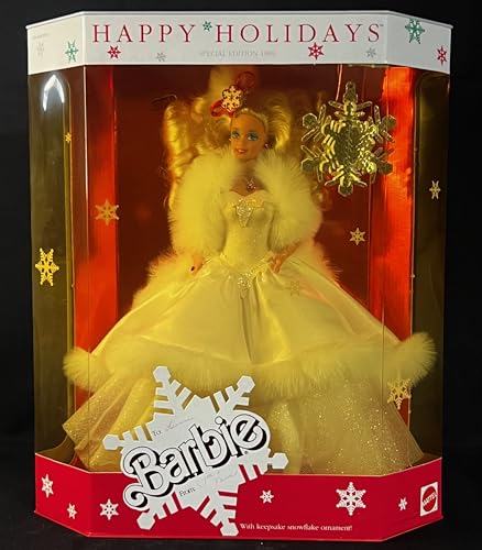 Mattel - Barbie Happy Holidays Barbie Doll 1989 von Barbie