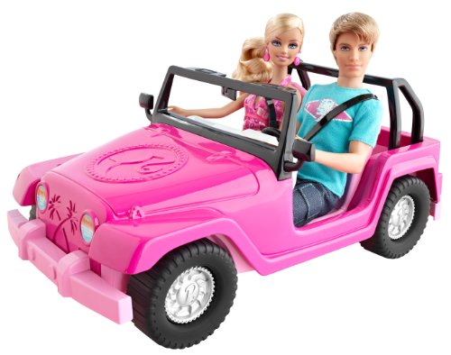 Mattel V0834 - Barbie Beach Cruiser Vehicle von Barbie