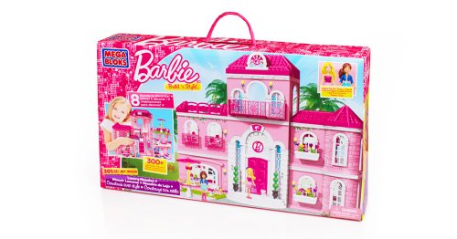 Mega Bloks 80229 - Barbie - Build 'n Style Luxus Villa von Barbie