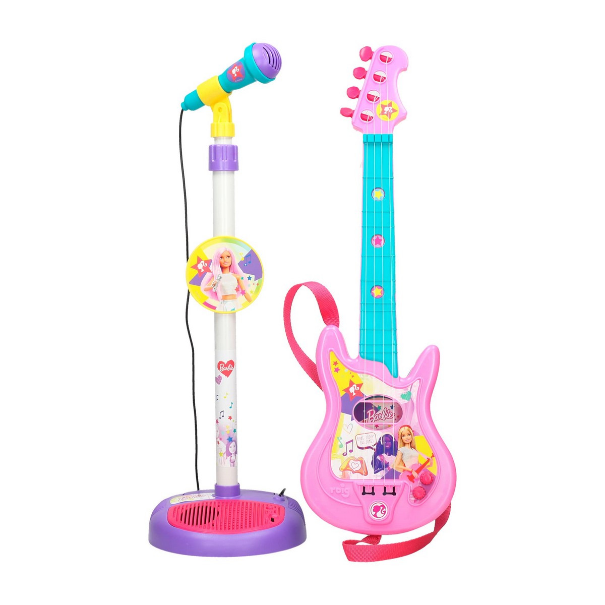 Musikanlage Barbie Mikrofon Kindergitarre von Barbie