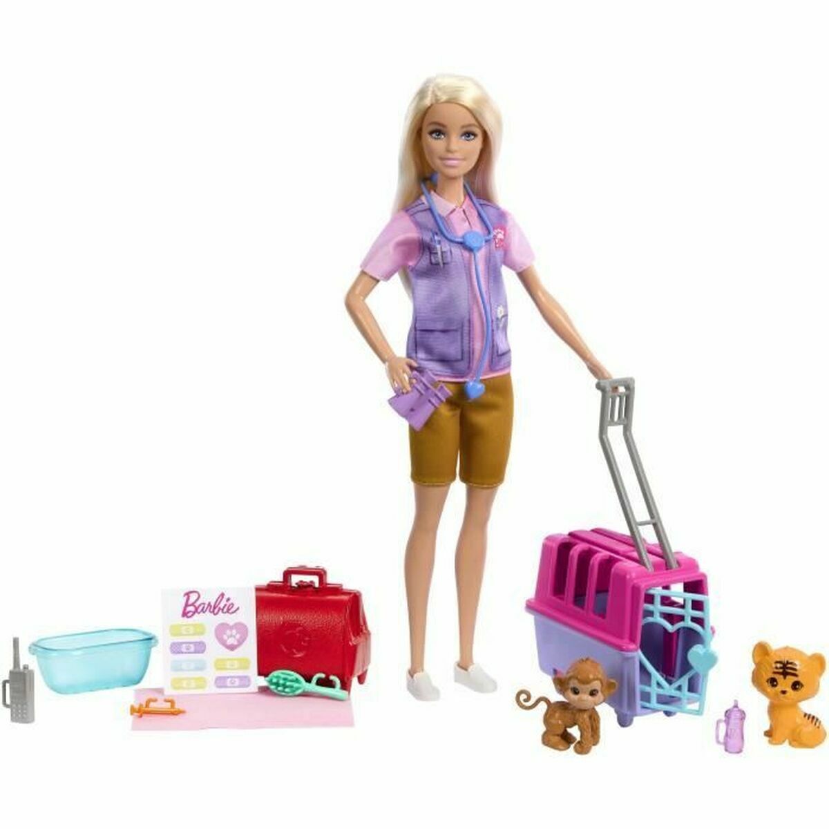 Puppe Barbie SAUVETEUSE D'ANIMAUX Puppe Barbie SAUVETEUSE D'ANIMAUX von Barbie