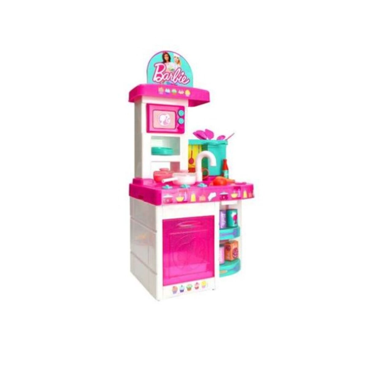 Spielküche Barbie 40,5 x 30 x 81 cm Rosa von Barbie