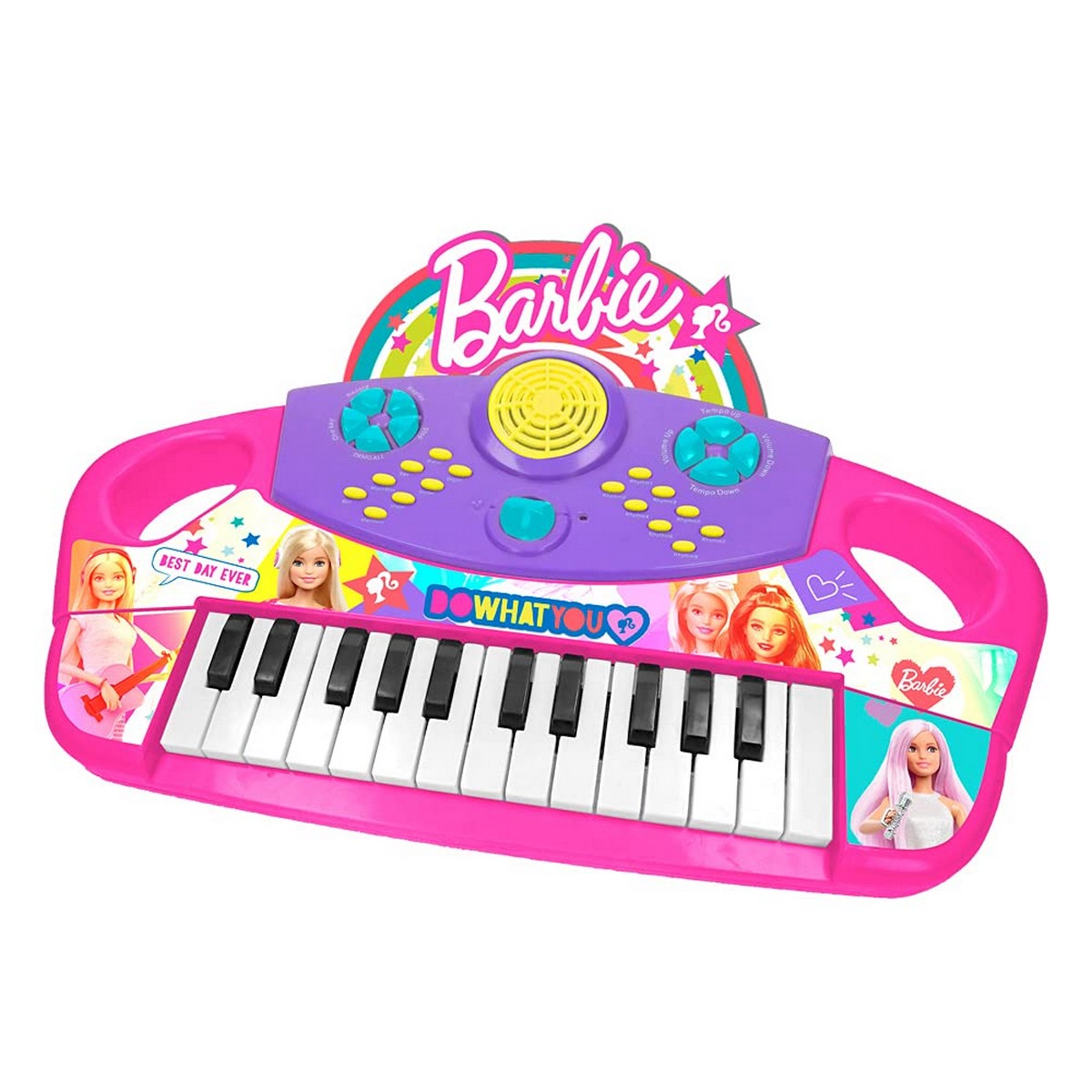 Spielzeug-Klavier Barbie Elektronisches Klavier (3 Stück) von Barbie