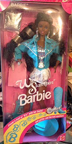 Western Stampin' Barbie 1993 (African American) von Barbie