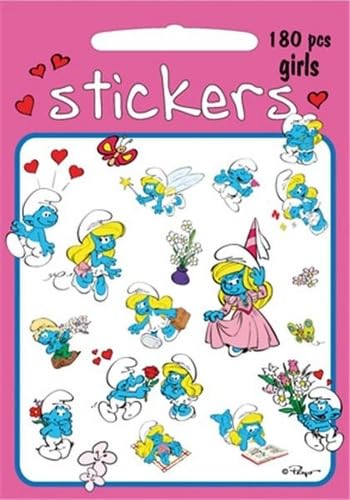 Barbo Toys - 8002 - The Smurfs Girls Stickers von Barbo Toys