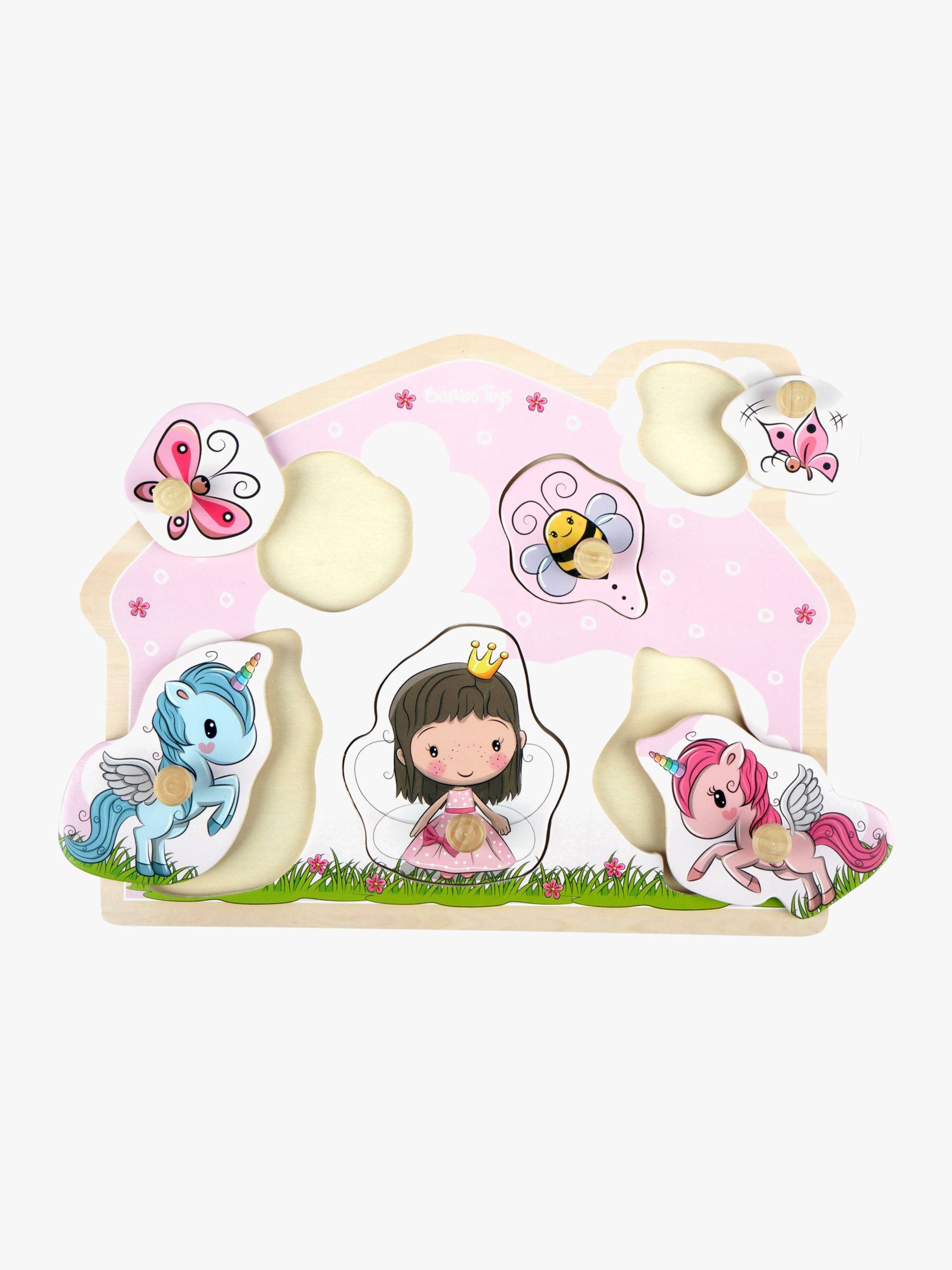 Barbo Toys Knopfpuzzle Prinzessin & Einhorn aus Holz Lillie & Ellie 6 Teile Barbo Toys Knopfpuzzle Prinzessin & Einhorn aus Holz Lillie & Ellie 6 Teile von Barbo Toys