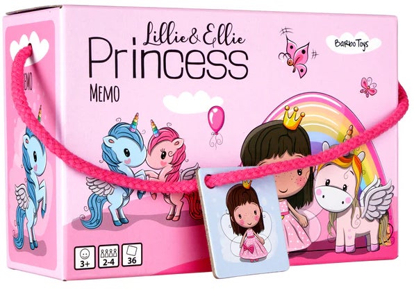 Barbo Toys Lillie &  Ellie Prinzessin Memo-Spiel von Barbo Toys