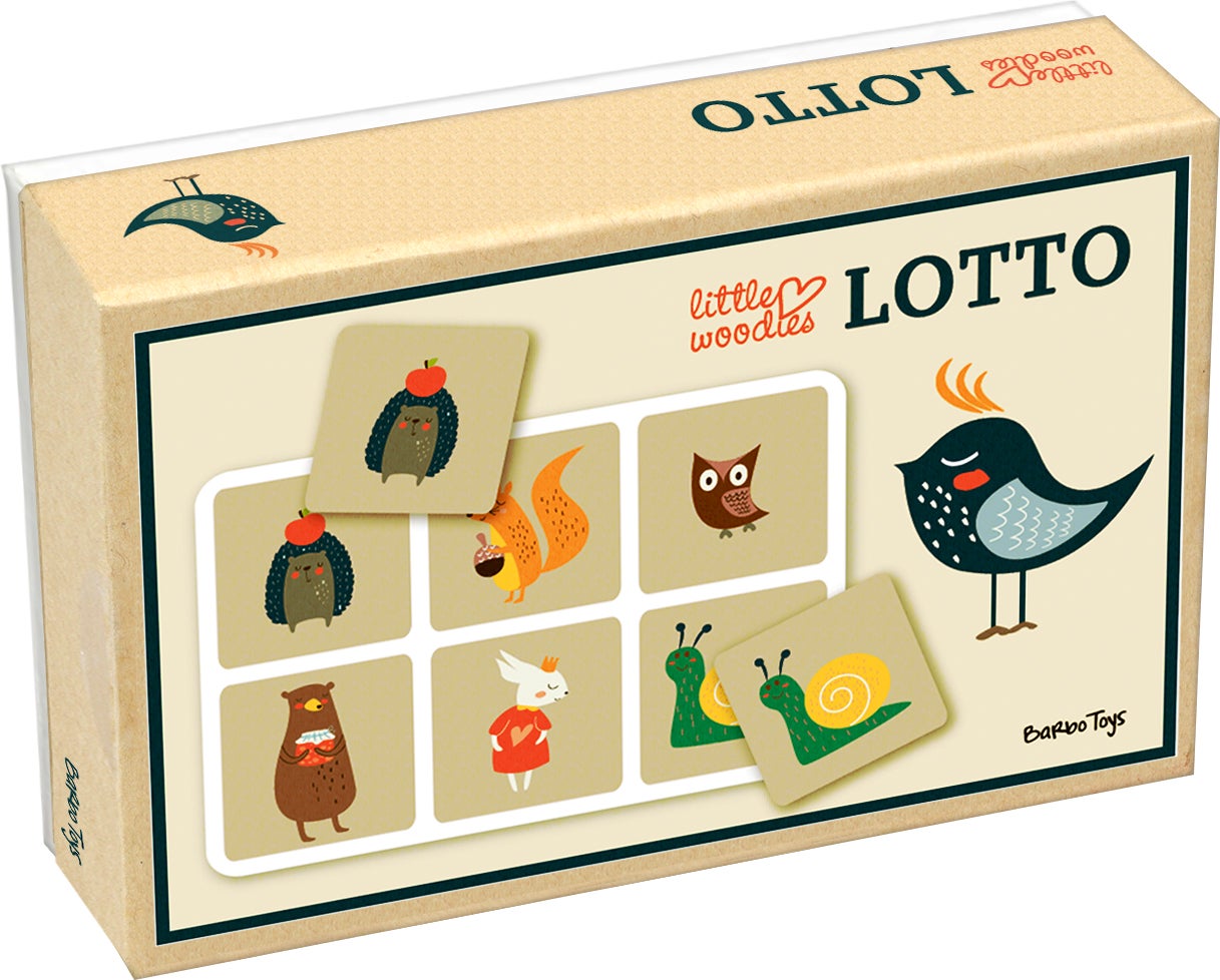 Barbo Toys Little Woodies Lotto Spiel von Barbo Toys