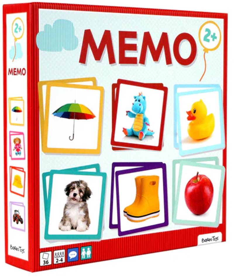 Barbo Toys My First Memo-Spiel mit echten Bildern von Barbo Toys