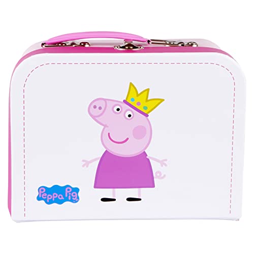 Barbo Toys - Peppa Pig Beauty Set für Kinder - Kinderspielzeug ab 3 Jahre - Kinderrollenspiel - Kinderkoffer Einfach zu Transportieren - Kinderschminke Set Mädchen - Peppa Wutz Spielzeug von Barbo Toys