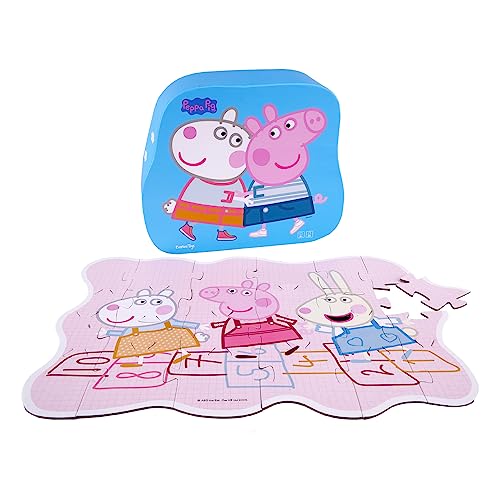 Barbo Toys - Peppa Wutz und Rebecca Deco Puzzle – 24 Teile Puzzle für Kinder ab 3 Jahren – Offizielles Peppa Pig von Barbo Toys