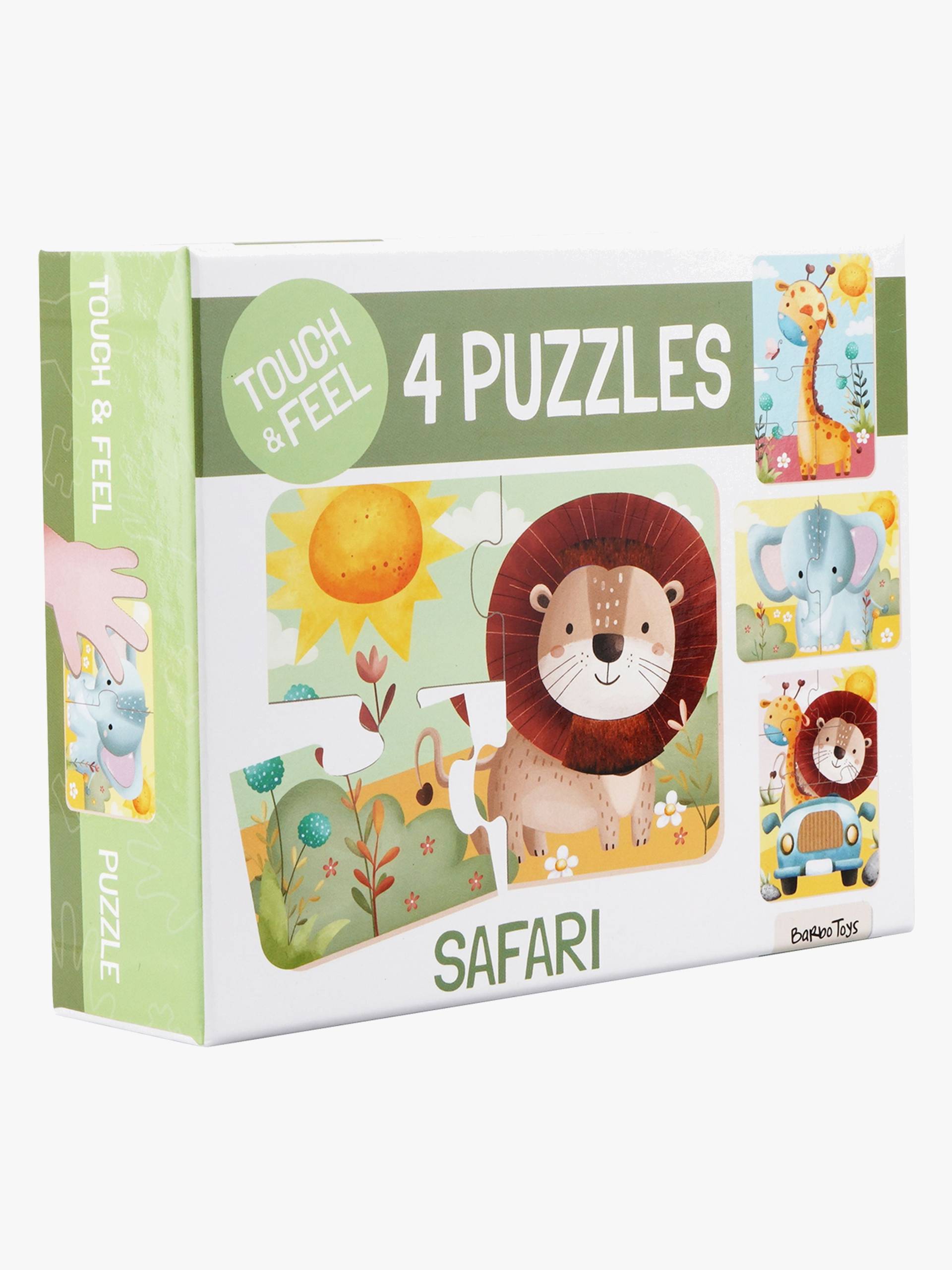 Barbo Toys Touch & Feel Puzzle Safari 4-in-1 Barbo Toys Touch & Feel Puzzle Safari 4-in-1 von Barbo Toys