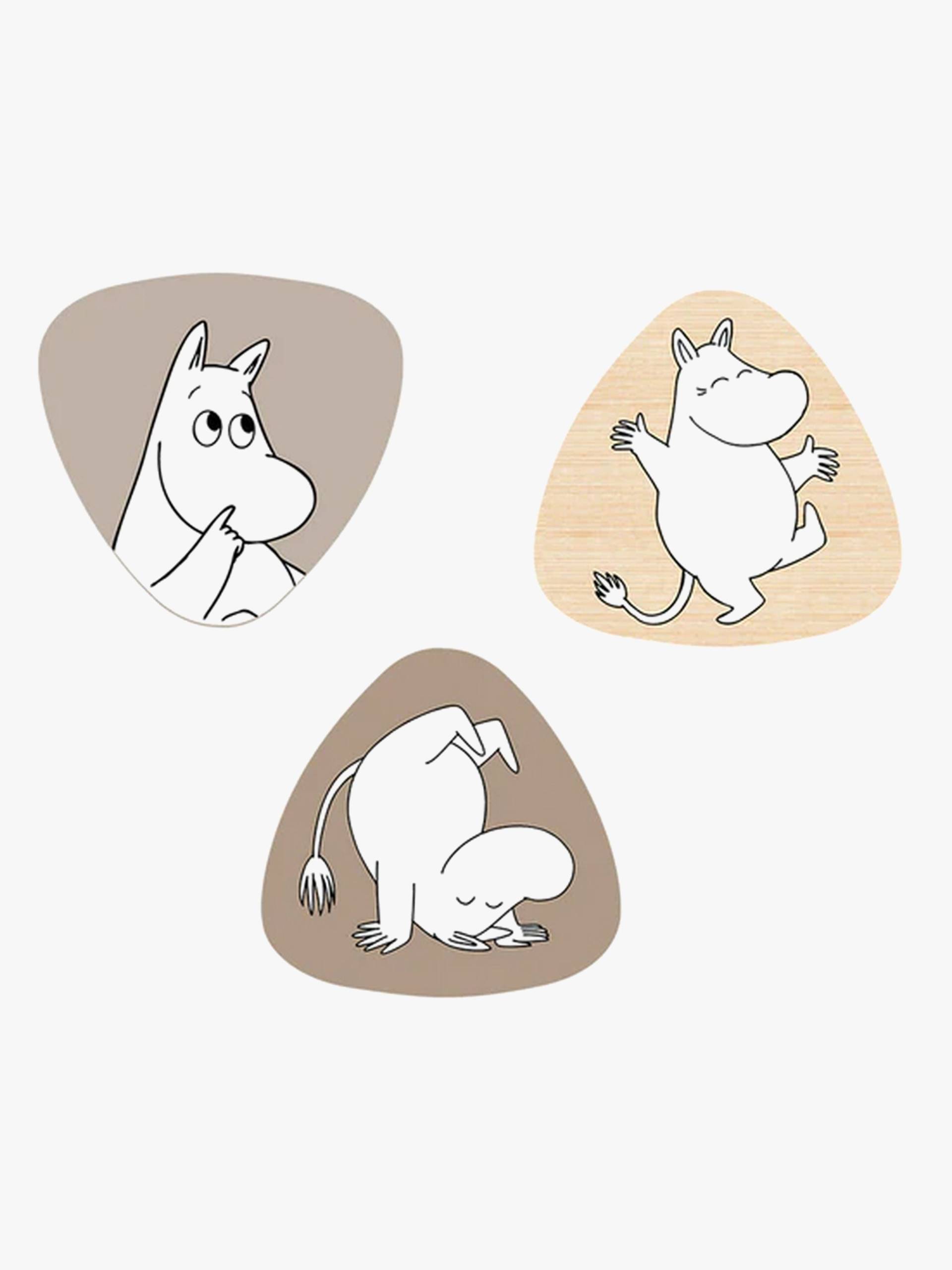 Mumin Haken 3er-Pack, Mehrfarbig Mumin Haken 3er-Pack, Mehrfarbig von Barbo Toys