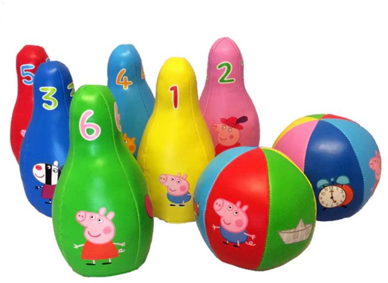 Peppa Wutz Weiches Bowling-Set von Barbo Toys