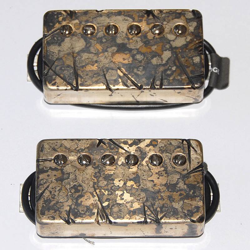 Bare Knuckle Nailbomb Covered Set Pickup E-Gitarre von Bare Knuckle