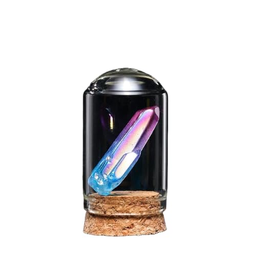 BaronHong Rohstein-Mineralprobe, Kristallornamente, dekorative Naturkristalle, unregelmäßige Steinsammlung, Geschenk (Galvanisierungskristall, M) von BaronHong