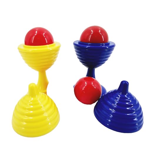 BaronHong Zauberball- und Vasen-Set, klassische Zaubertricks mit Bedienungsanleitung für Kinder und Erwachsene, klassischer Stil (2er-Pack, M) von BaronHong