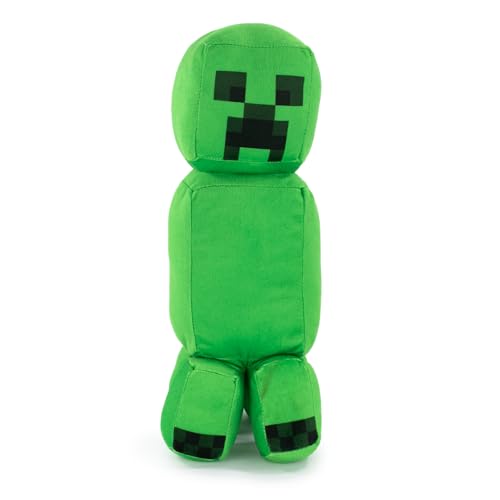 Plüsch Minecraft Videospielfiguren - Enderman, Lama, Ozelot, Schwein, Steve, Alex, Creeper, Wolf - Größen je nach Modell - Super Soft Qualität (Creeper) von BARRADO