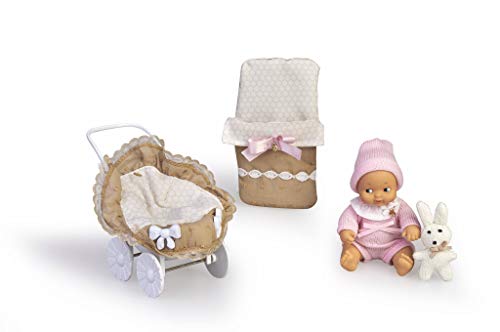 Barriguitas 700015810 Wagen mit Babypuppe und Kleidung von Barriguitas