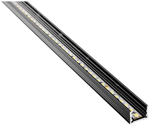 Barthelme 62399201_9005 BARdolino LED-Profil Aluminium (L x B x H) 1000 x 18.4 x 13mm 1m von Barthelme