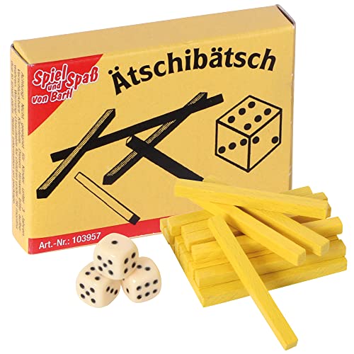 Bartl 103957 Mini-Spiel Ätschibätsch Perfekt für die Reise, Passt in Jede Hosentasche! von Bartl