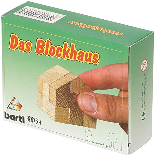 Bartl 104457 Taschenpuzzle Das Blockhaus 7 Teile von Bartl