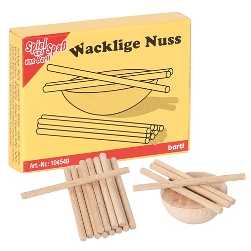 Bartl 104549 Mini-Spiel Wackelige Nuss von Bartl